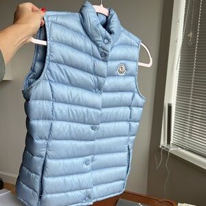 Moncler Vest Blue size 0